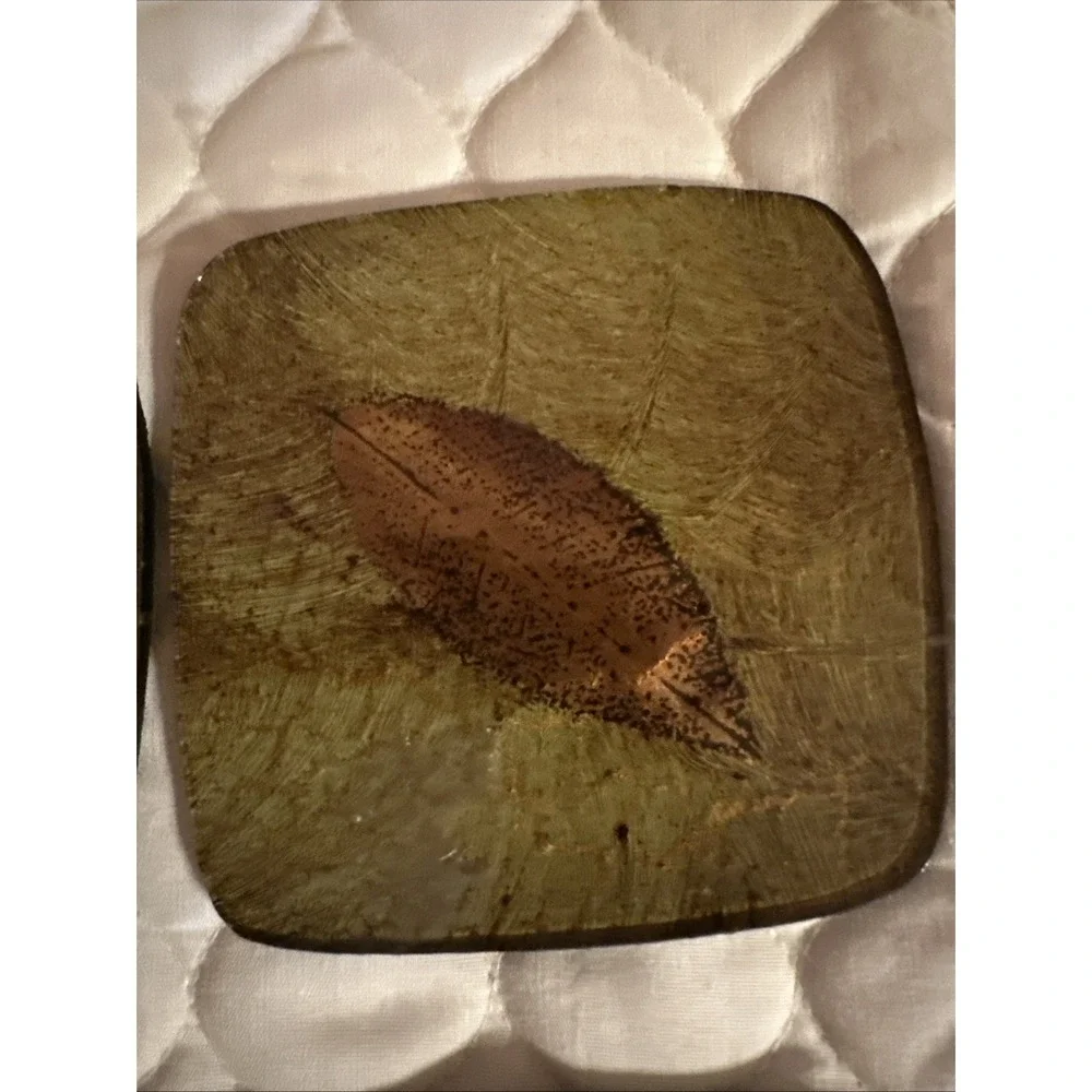 Gold Leaf Glass‎ Bread Plates